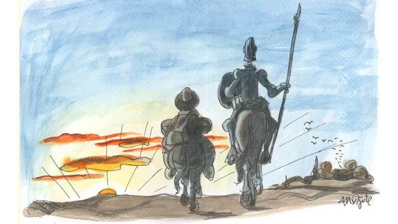 Imagen de Don Quijote de Antonio Mingote